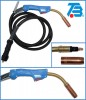 Сварочная горелка для полуавтомата TBi 7G-DR-blue-ESG, сменный поворотный корпус, длина 3 метра - st-e.info - Благовещенск