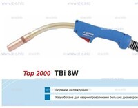 Горелка для полуавтоматической сварки TBi 8W-blue-RWZ, длина 5 метров - st-e.info - Благовещенск