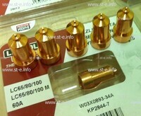 Сопло контактное для плазмотрона LC65/80/100 строжка арт. W03X0893-39A - st-e.info - Благовещенск