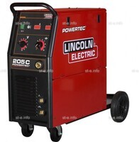 Полуавтомат Lincoln Electric Powertec 205C для сварки - st-e.info - Благовещенск