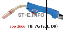 Горелка для полуавтоматической сварки TBi 7G Short, длина 3 метра - st-e.info - Благовещенск