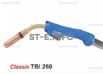 Горелка для полуавтоматической сварки TBi 260-blue-ESG, длина 5 метров - st-e.info - Благовещенск
