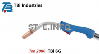 Горелка для полуавтоматической сварки TBI 6G-S-blue-ESG, длина 4 метра - st-e.info - Благовещенск