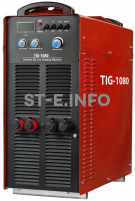 Сварочный аппарат для аргонодуговой сварки TIG-1080 - st-e.info - Благовещенск