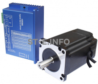 Шаговые двигатели с контроллером управления NEMA 23 - 57HSE2N-D25 - st-e.info - Благовещенск