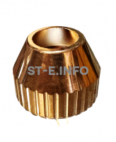 Колпачок тип 2 для плазмотрона XF-300 (медный) - st-e.info - Благовещенск