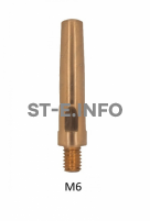 Наконечник М6*45*1,2 (для горелки qtb-500) Panasonic - st-e.info - Благовещенск