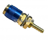 Разъем быстросъемный синий М6 - st-e.info - Благовещенск