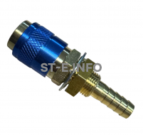 Разъем быстросъемный синий М8 - st-e.info - Благовещенск