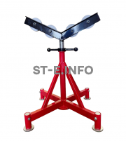 Роликовая опора для труб ST-V1 - st-e.info - Благовещенск