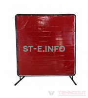 Экран защитный 1.74х1.74m, красный - st-e.info - Благовещенск