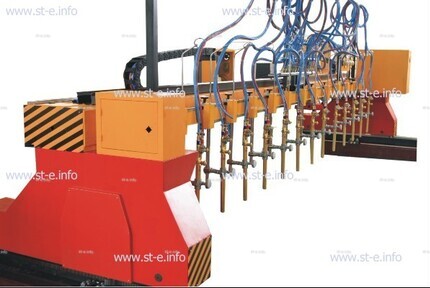 Портальная машина термической резки с много-головочным режимом реза. ST-MH6020 - st-e.info - Благовещенск