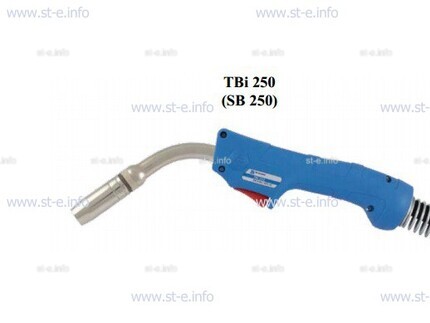 Горелка для полуавтоматической сварки TBi 250-blue-ESG, длина 4 метра - st-e.info - Благовещенск