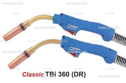 Горелка для полуавтоматической сварки TBi 360-blue-ESG, длина 4 метра - st-e.info - Благовещенск