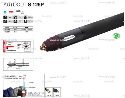 Голова плазмотрона для механизированной резки AUTOCUT S 125 P - st-e.info - Благовещенск