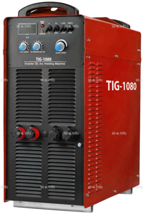 Сварочный аппарат для аргонодуговой сварки TIG-1080 - st-e.info - Благовещенск