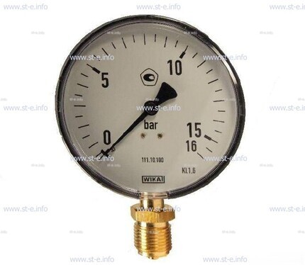  Манометр 0-6 л/3,5 бар G1/4  (нейтральный) - st-e.info - Благовещенск