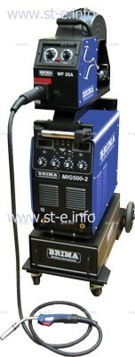 Сварочный инверторный полуавтомат Brima MIG-500-2 - st-e.info - Благовещенск