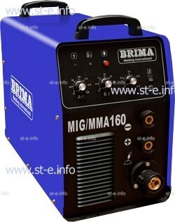 Сварочный полуавтомат инверторный одноблочный Brima MIG/MMA-160 - st-e.info - Благовещенск