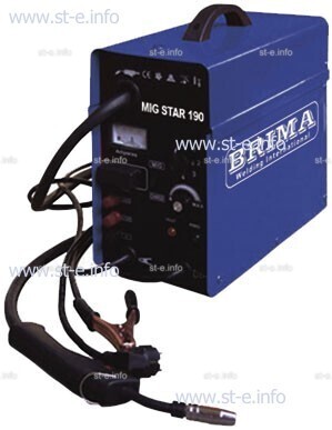 Сварочный полуавтомат инверторный одноблочный Brima MIGSTAR-190 - st-e.info - Благовещенск