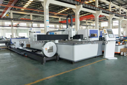 ЛАЗЕРНЫЙ СТАНОК ДЛЯ РЕЗКИ МЕТАЛЛА ST-3015RP (3000*1500мм) 3kWt RAYCUS с возможностью резки труб - st-e.info - Благовещенск