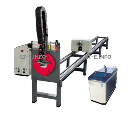 Лазерный станок для резки круглых и профильных труб ST 15-120 3000W - st-e.info - Благовещенск